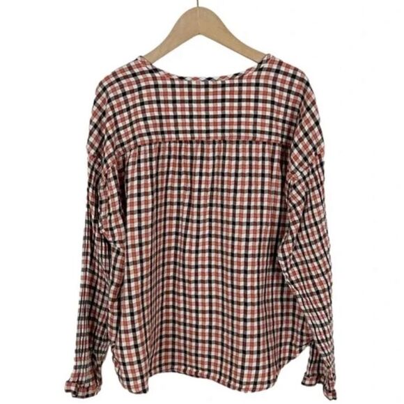 Madewell Meadow Shirt in Check. Size Large. Excellent Condition. - Picture 3 of 7